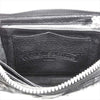 CHROME HEARTS クロムハーツ（原本無） REC F ZIP キルティング セメタリークロス ラウンドファスナー ジップ レザー ウォレット 財布 ブラック系【中古】