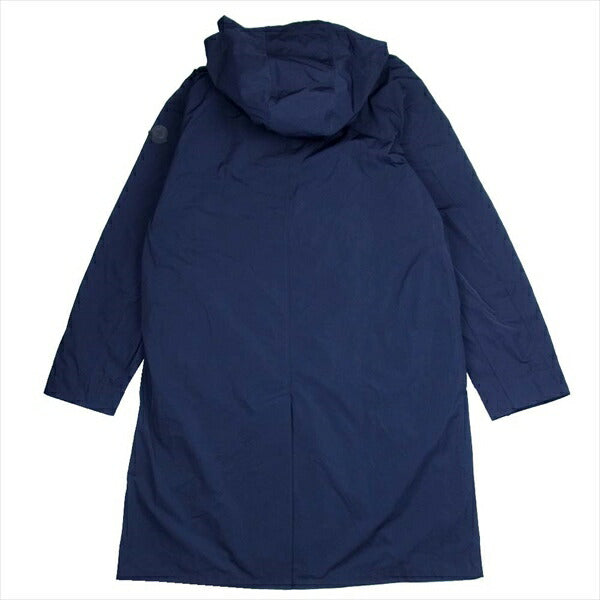 MONCLER モンクレール VICTOIRE GIACCA ナイロン ロング コート ネイビー系 1【新古品】【未使用】【中古】