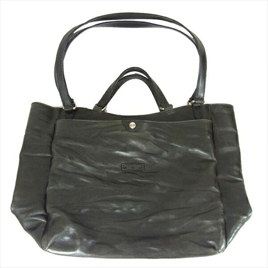 Daniel & Bob ダニエルアンドボブ CERCATORE RODI チェルカトーレ ローディ レザー トート バッグ 黒系【中古】