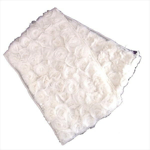 RALPH LAUREN ラルフローレン CHIFFON SWIRL FLOWER SCAR コレクション シルク ストール レディース ストール 白系  白系【新古品】【未使用】【中古】