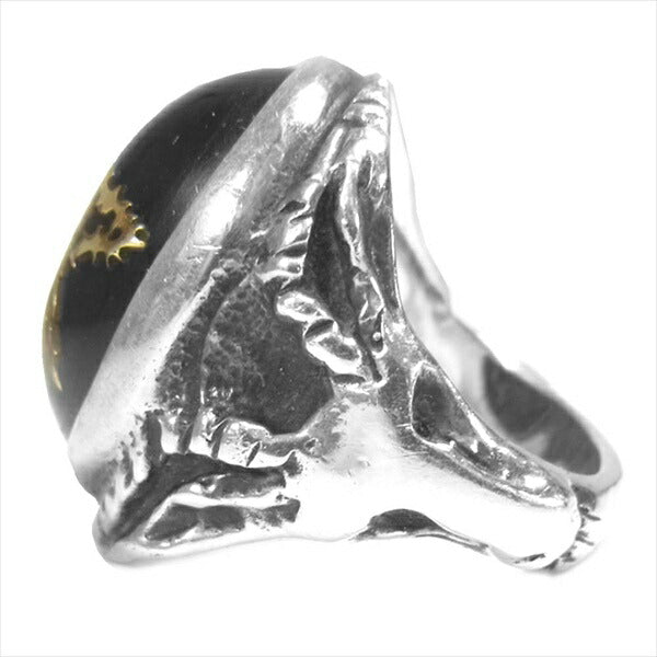ALEX STREETER アレックスストリーター ANGEL HEART RING エンジェルハート リング シルバー 18号程度【中古】
