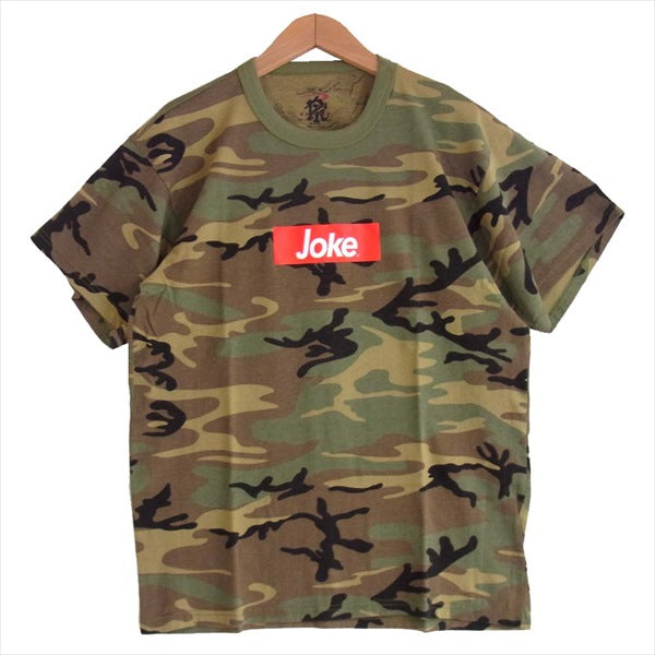 エフアールティー JOKE S/S T-SHIRT WOOD LAND ウッド ランド 半袖 Tシャツ マルチカラー系 M【新古品】【未使用】【中古】