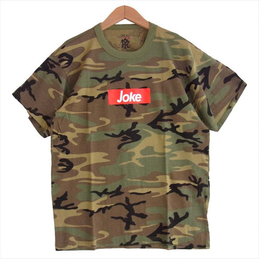 エフアールティー JOKE S/S T-SHIRT WOOD LAND ウッド ランド 半袖 Tシャツ マルチカラー系 M【新古品】【未使用】【中古】