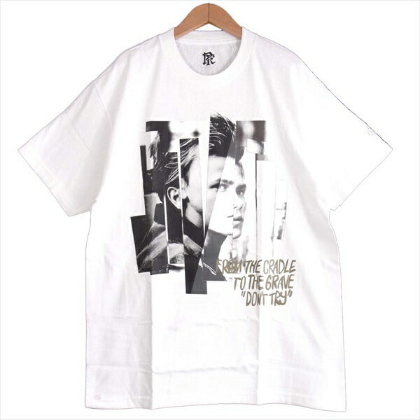 エフアールティー 1993 RP S/S T-SHIRT 01 半袖 グラフィック Tシャツ 白系 L【新古品】【未使用】【中古】