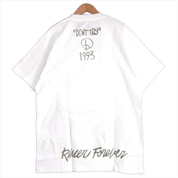エフアールティー 1993 RP S/S T-SHIRT 01 半袖 グラフィック Tシャツ 白系 L【新古品】【未使用】【中古】