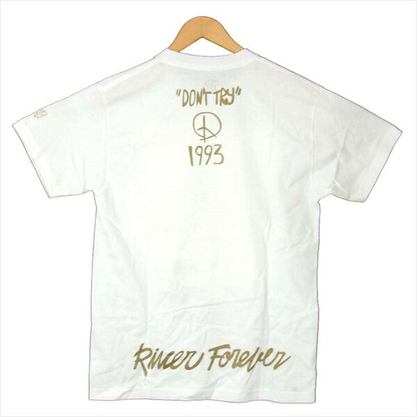 エフアールティー 1993 RP S/S T-SHIRT 01 半袖 グラフィック Tシャツ 白系 M【新古品】【未使用】【中古】