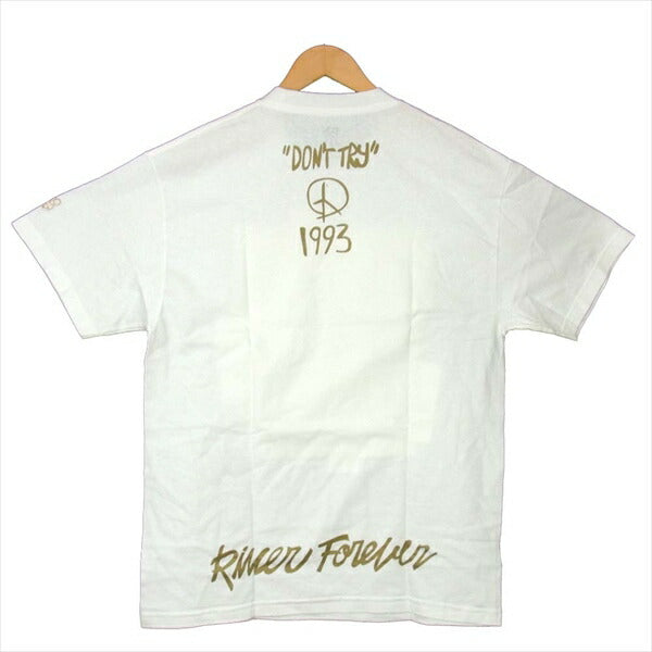 エフアールティー 1993 RP S/S T-SHIRT 01 半袖 グラフィック Tシャツ 白系 L【新古品】【未使用】【中古】