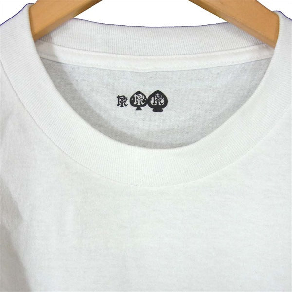 エフアールティー JOKE S/S T-SHIRT ボックスロゴ Tシャツ 白系 サイズ表記無【新古品】【未使用】【中古】
