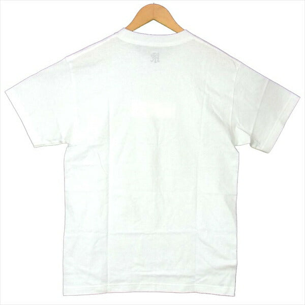 エフアールティー S/S T-SHIRT ボックスロゴ Tシャツ ホワイト系 ホワイト系 M【新古品】【未使用】【中古】
