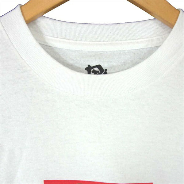 エフアールティー S/S T-SHIRT ボックスロゴ Tシャツ ホワイト系 ホワイト系 M【新古品】【未使用】【中古】