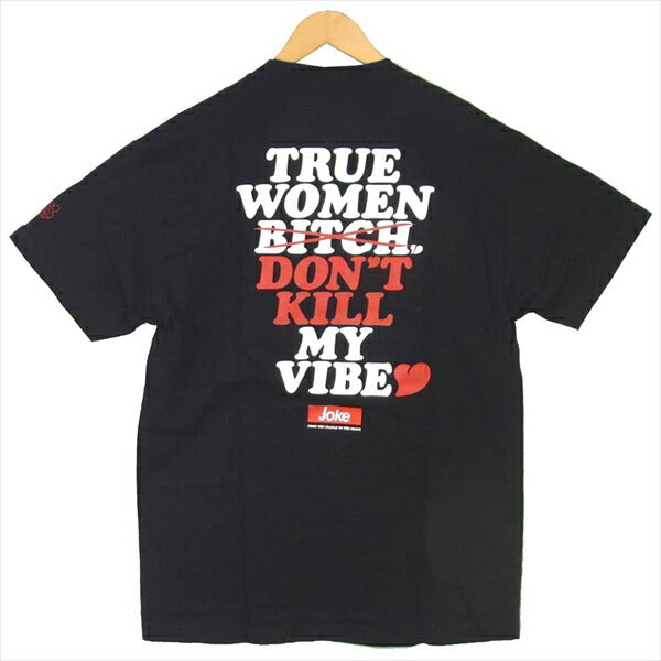 エフアールティー ANSWER SS TEE アンサー 半袖 プリント Tシャツ ブラック系 ブラック系 L【新古品】【未使用】【中古】