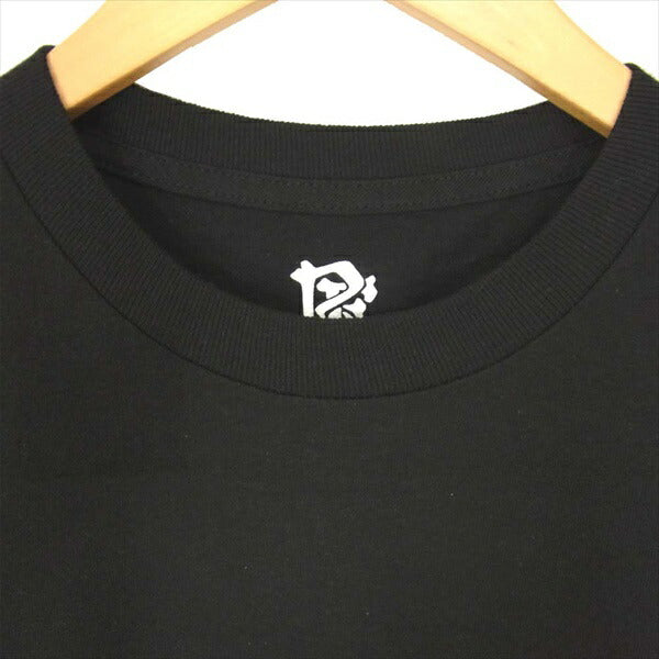 エフアールティー ANSWER SS TEE アンサー 半袖 プリント Tシャツ ブラック系 ブラック系 M【新古品】【未使用】【中古】