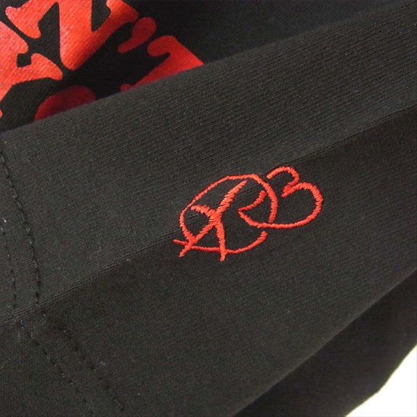 エフアールティー ANSWER SS TEE アンサー 半袖 プリント Tシャツ ブラック系 ブラック系 M【新古品】【未使用】【中古】