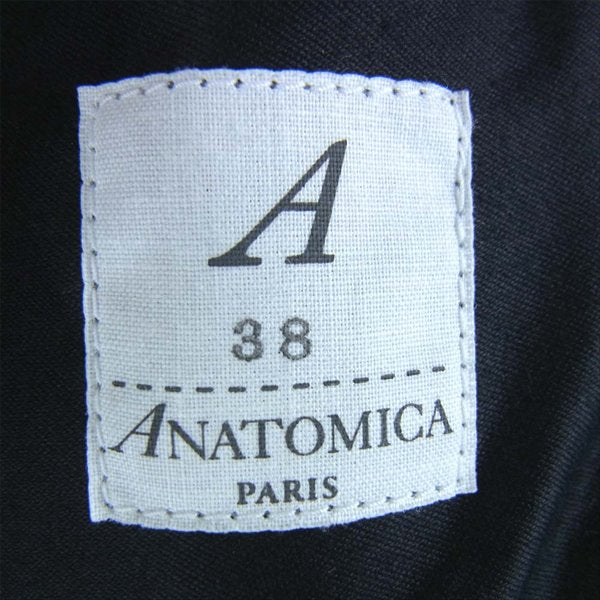 アナトミカ 19AW 530-522-04 PEA COAT USN アメリカ 海軍 1920s 1930s 13 スター ボタン ピーコート Pコート ネイビー系 38【新古品】【未使用】【中古】