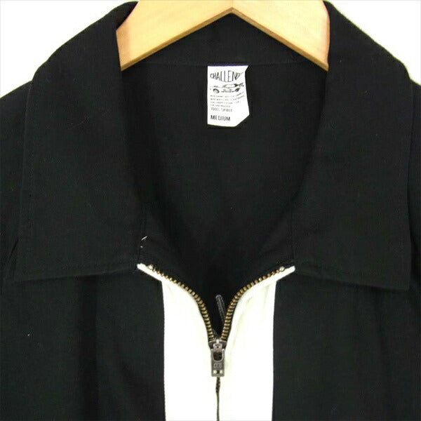 CHALLENGER チャレンジャー CLG-JK 012-002 12年製 SWING TOP ワークジャケット スウィングトップ ブルゾン 黒系  黒系 M【中古】