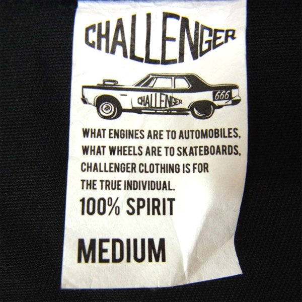 CHALLENGER チャレンジャー CLG-JK 012-002 12年製 SWING TOP ワークジャケット スウィングトップ ブルゾン 黒系  黒系 M【中古】