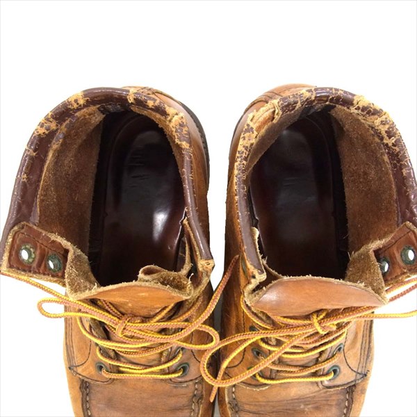 RED WING レッドウィング 97年製 犬刻印 アイリッシュセッター ブーツ ブラウン系 ブラウン系 サイズ表記なし(実寸25～26cm程度)【中古】