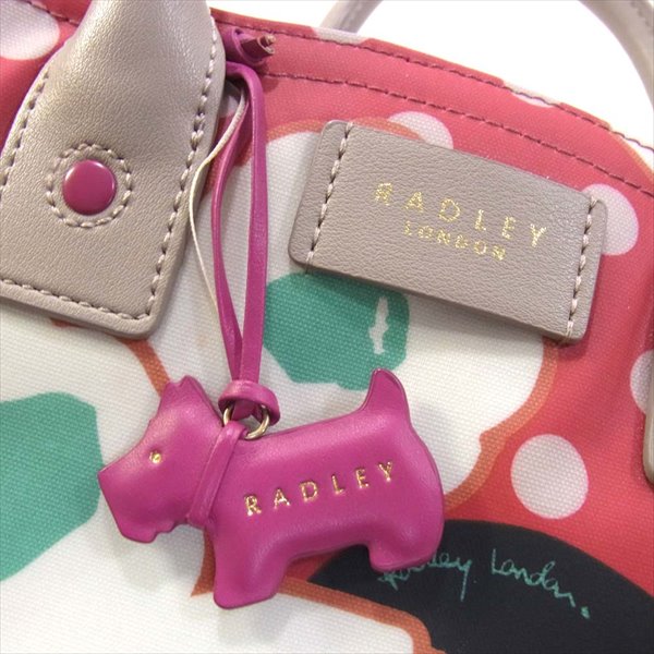 ラドリーロンドン 2WAY ショルダー レディース ハンドバッグ 水色系 水色系【中古】