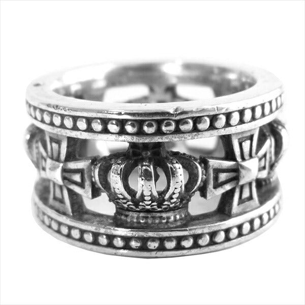 Justin Davis ジャスティンデイビス SRJ175 MEDIEVAL WEDDING RING  リング シルバー 11号程度【中古】