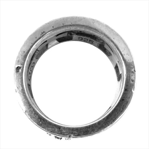 Justin Davis ジャスティンデイビス SRJ175 MEDIEVAL WEDDING RING  リング シルバー 11号程度【中古】