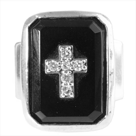 Justin Davis ジャスティンデイビス SRJ100 EMINEM RING エミネム リング シルバー 15号程度【中古】