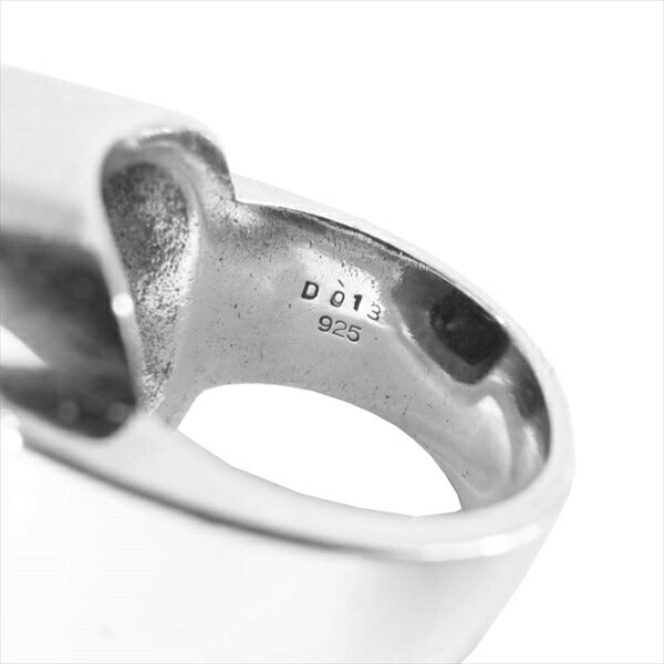 Justin Davis ジャスティンデイビス SRJ100 EMINEM RING エミネム リング シルバー 15号程度【中古】