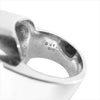 Justin Davis ジャスティンデイビス SRJ100 EMINEM RING エミネム リング シルバー 15号程度【中古】