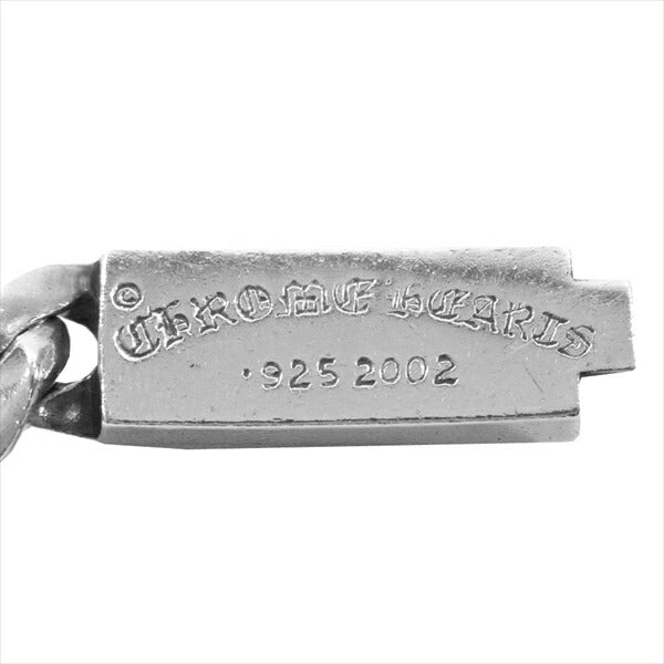 CHROME HEARTS クロムハーツ（原本有） 国内正規店原本付属 CHROME HEARTS ID BBY FLRL CRS ベイビー ID パヴェダイヤ フローラルクロス ブレスレット シルバー【中古】