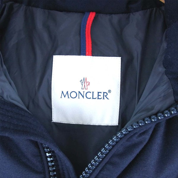 MONCLER モンクレール MONTGENEVRE GIUBBOTTO 54272 モンジュネーブル ダウン ジャケット ダークネイビー系 2【中古】