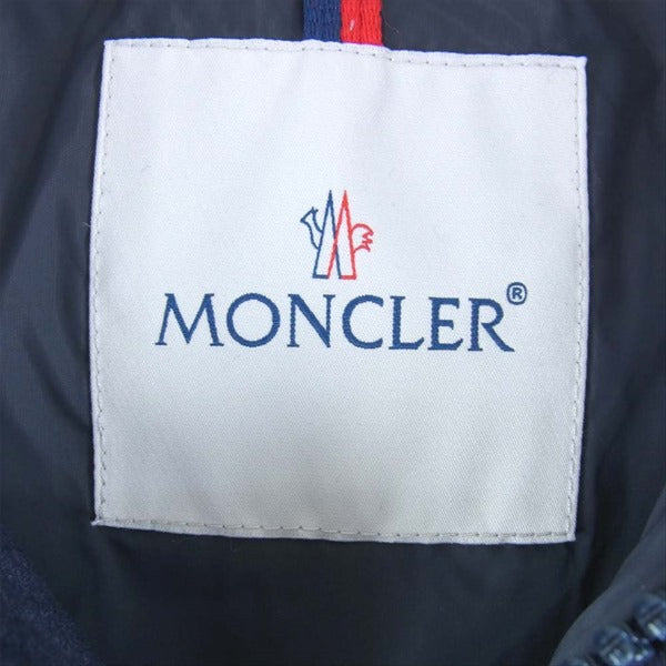 MONCLER モンクレール MONTGENEVRE GIUBBOTTO 54272 モンジュネーブル ダウン ジャケット ダークネイビー系 2【中古】
