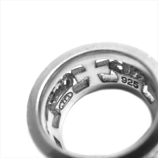 Justin Davis ジャスティンデイビス SRJ175 Medieval Wedding Band Ring メディバルウェディングバンド リング シルバー 8号程度【中古】