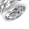 Justin Davis ジャスティンデイビス SRJ175 Medieval Wedding Band Ring メディバルウェディングバンド リング シルバー 8号程度【中古】