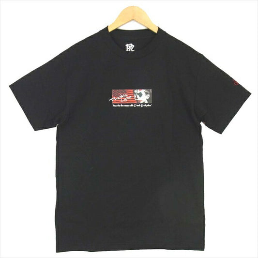 FRT GOD BROS AMERICAJOKER 半袖 プリント Tシャツ ブラック系 ブラック系 M【新古品】【未使用】【中古】