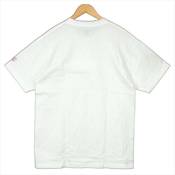 エフアールティー 半袖 プリント Tシャツ ホワイト系 ホワイト系 L【新古品】【未使用】【中古】