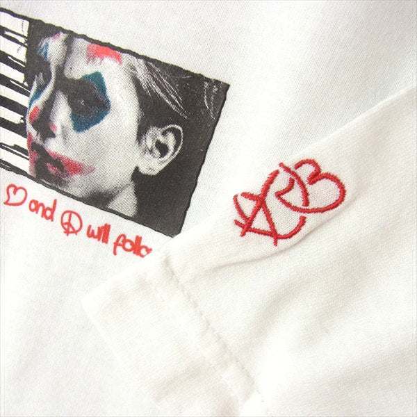 エフアールティー 半袖 プリント Tシャツ ホワイト系 ホワイト系 L【新古品】【未使用】【中古】