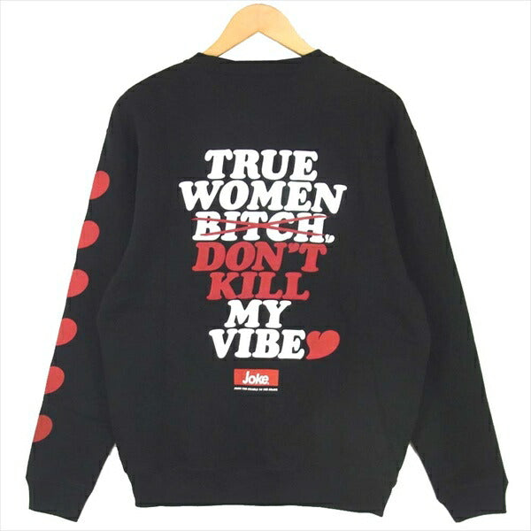 エフアールティー 未使用品 ANSWER CREW NECK SWEAT アンサー クルーネック スウェット 黒系 L【極上美品】【中古】