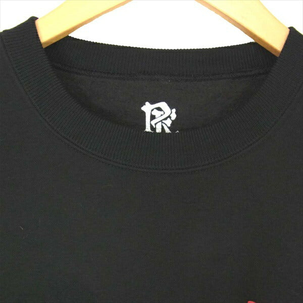 エフアールティー 未使用品 ANSWER CREW NECK SWEAT アンサー クルーネック スウェット 黒系 L【極上美品】【中古】