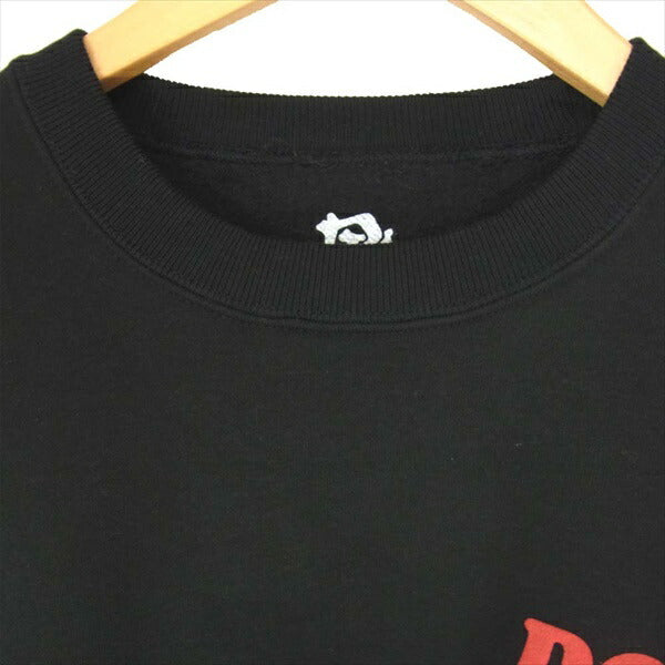 エフアールティー 未使用品 ANSWER CREW NECK SWEAT アンサー クルーネック スウェット 黒系 M【極上美品】【中古】