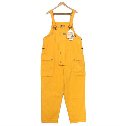 Nigel Cabourn ナイジェルケーボン × LYBRO ライブロ NAVAL DUNGAREE MIX オーバーオール SURVIVAL YELLOW SURVIVAL YELLOW 50【新古品】【未使用】【中古】