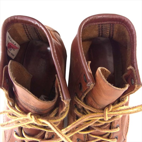 RED WING レッドウィング 875 アイリッシュセッター メンズ ブーツ ブラウン系 ブラウン系 7.5D【中古】