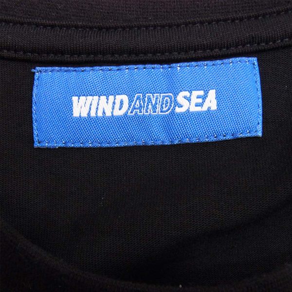 ウィンダンシー × アリーナ ARENA WDSARNA-03 WDS ARENA AND SEA T-SHIRTS Tシャツ 黒系 黒系 L【極上美品】【中古】