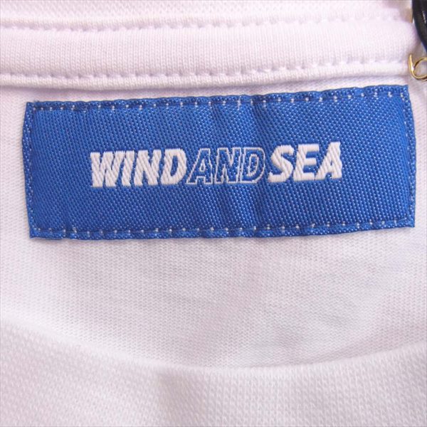 ウィンダンシー × アリーナ ARENA WDSARNA-03 WDS ARENA AND SEA T-SHIRTS Tシャツ 白系  白系 L【極上美品】【中古】