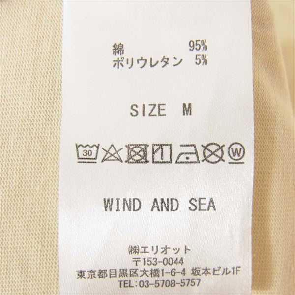 ウィンダンシー × アリーナ ARENA WDSARNA-03 WDS プリント Tシャツ ベージュ系 ベージュ系 M【極上美品】【中古】
