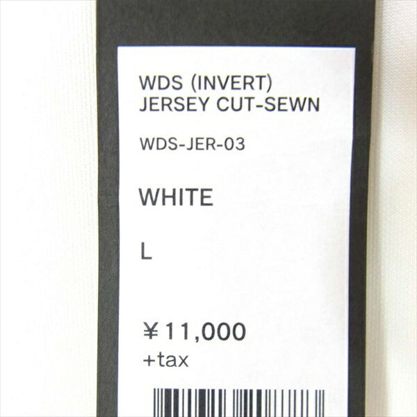 ウィンダンシー WDS-JER-03 WDS JERSEY CUT SEWN ジャージ カットソー Tシャツ 白系 白系 L【極上美品】【中古】