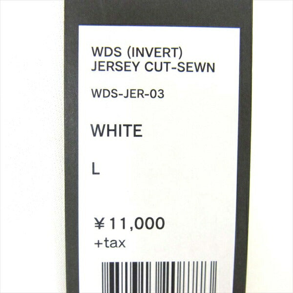 ウィンダンシー WDS-JER-03 WDS JERSEY CUT SEWN ジャージ カットソー Tシャツ 白系 白系 L【極上美品】【中古】