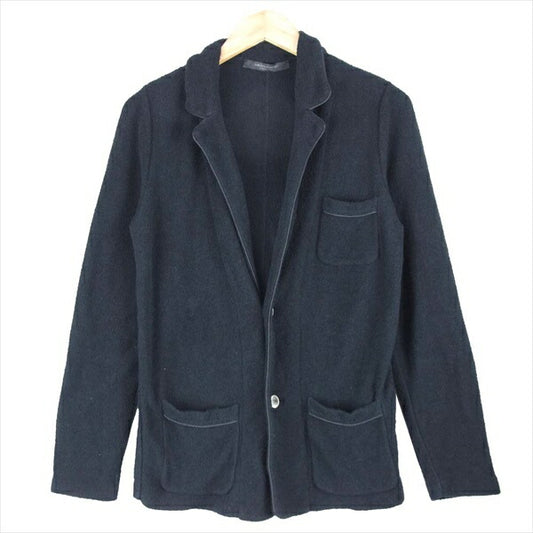 メッサジェリエ パイル テーラード ジャケット ジャケット ブラック系  ブラック系【中古】