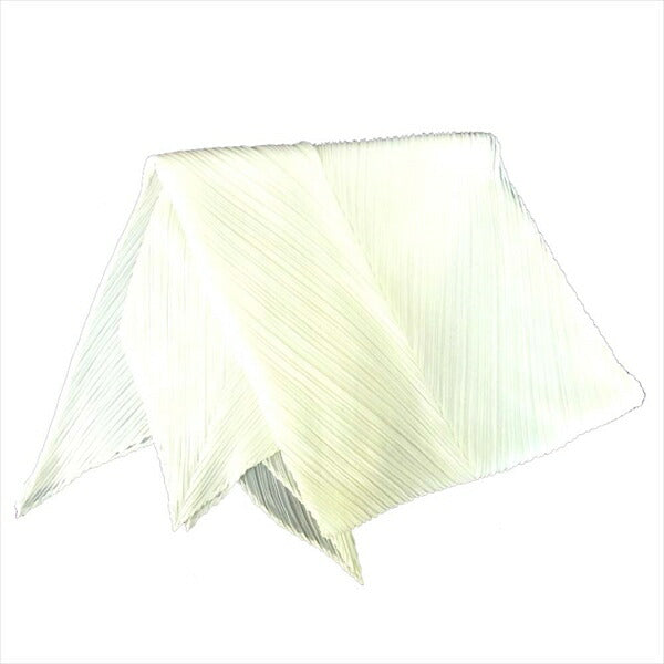 PLEATS PLEASE プリーツプリーズ プリーツ加工 レディース ストール イエロー系 イエロー系【美品】【中古】