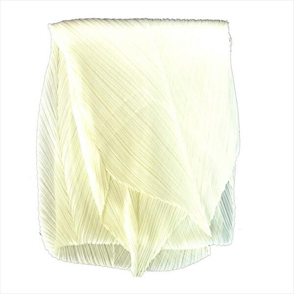 PLEATS PLEASE プリーツプリーズ プリーツ加工 レディース ストール イエロー系 イエロー系【美品】【中古】