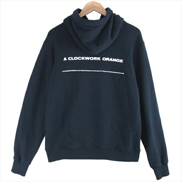 UNDERCOVER アンダーカバー アンダーカバー UNDERCOVER UCX4893-6 19AW  時計仕掛けのオレンジ A CROCKWROK ORANGE プリント フーディ パーカー ブラック系 ３ 【美品】【即決】 ブラック系 ３【美品】【中古】