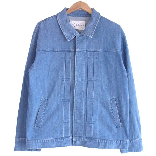 SUPERTHANKS スーパーサンクス メンズ 無地 デニム ジャケット インディゴブルー系 インディゴブルー系 M【中古】